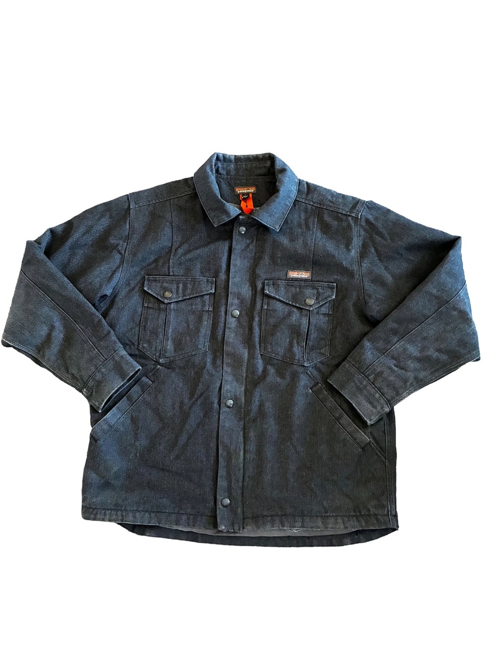 Patagonia Iron Forge Hemp Canvas Ranch Jacket Men’s Large Ink Black 27805